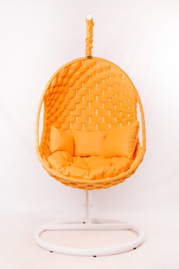 Подвесное кресло Валио Гламур апельсин